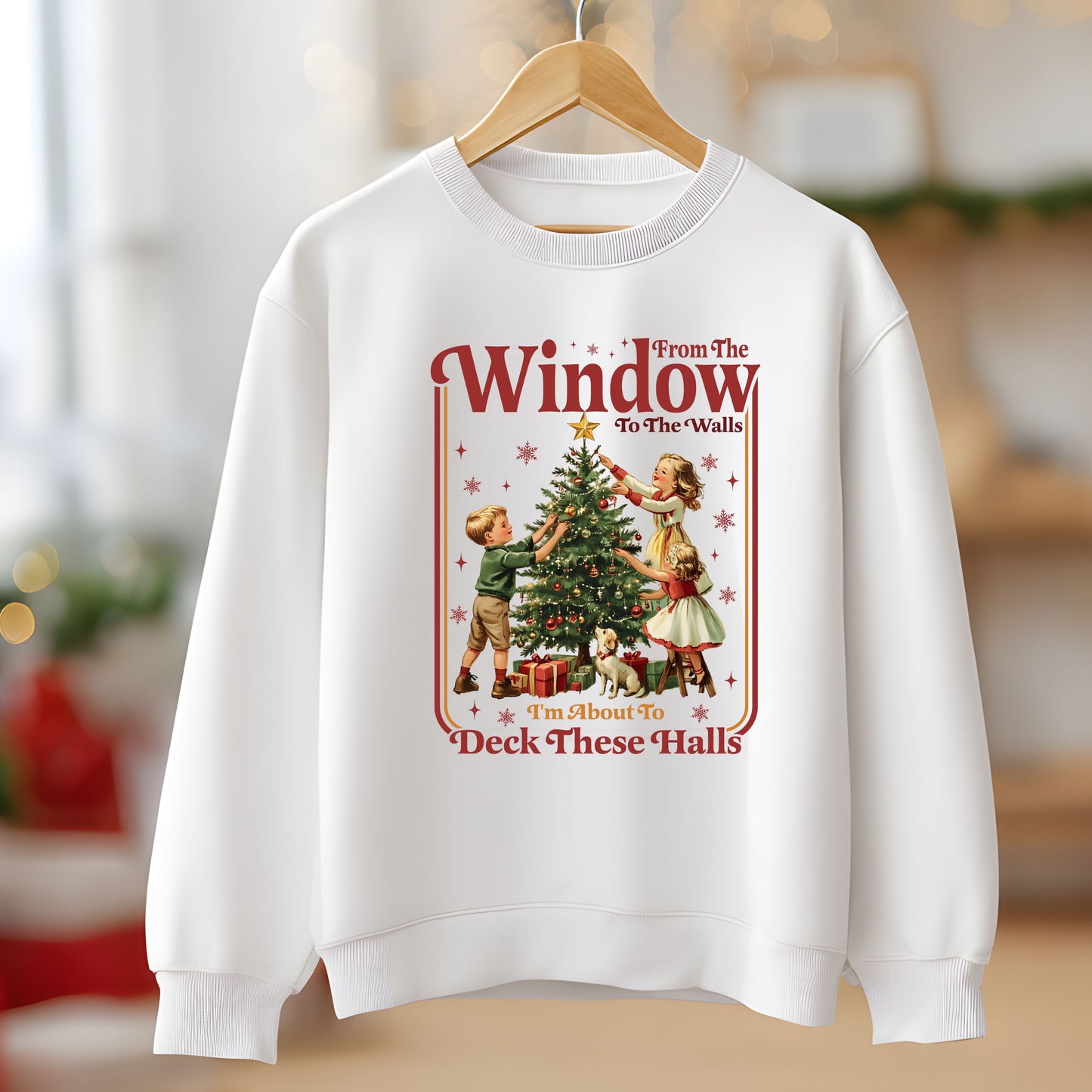 From the Windows to the Walls I'm about to Deck These Halls Shirt
